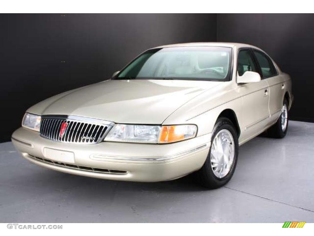 Light Cypress Metallic 1997 Lincoln Continental Standard Continental Model Exterior Photo #43257769