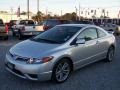 2007 Alabaster Silver Metallic Honda Civic Si Coupe  photo #7