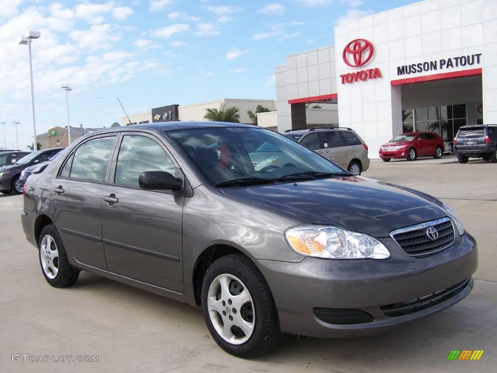 2007 Corolla CE - Phantom Gray Pearl / Gray photo #1