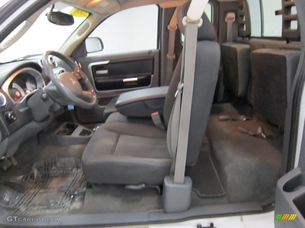 Slate Gray Interior 2006 Mitsubishi Raider DuroCross Extended Cab 4x4 Photo #43259718