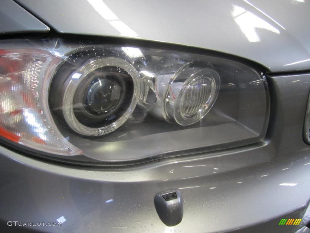 2009 1 Series 128i Convertible - Space Grey Metallic / Black photo #5