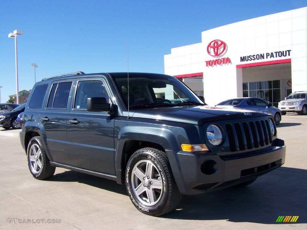 2008 Patriot Sport - Steel Blue Metallic / Dark Slate Gray photo #1