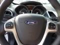 2011 Ford Fiesta Plum/Charcoal Black Leather Interior Controls Photo