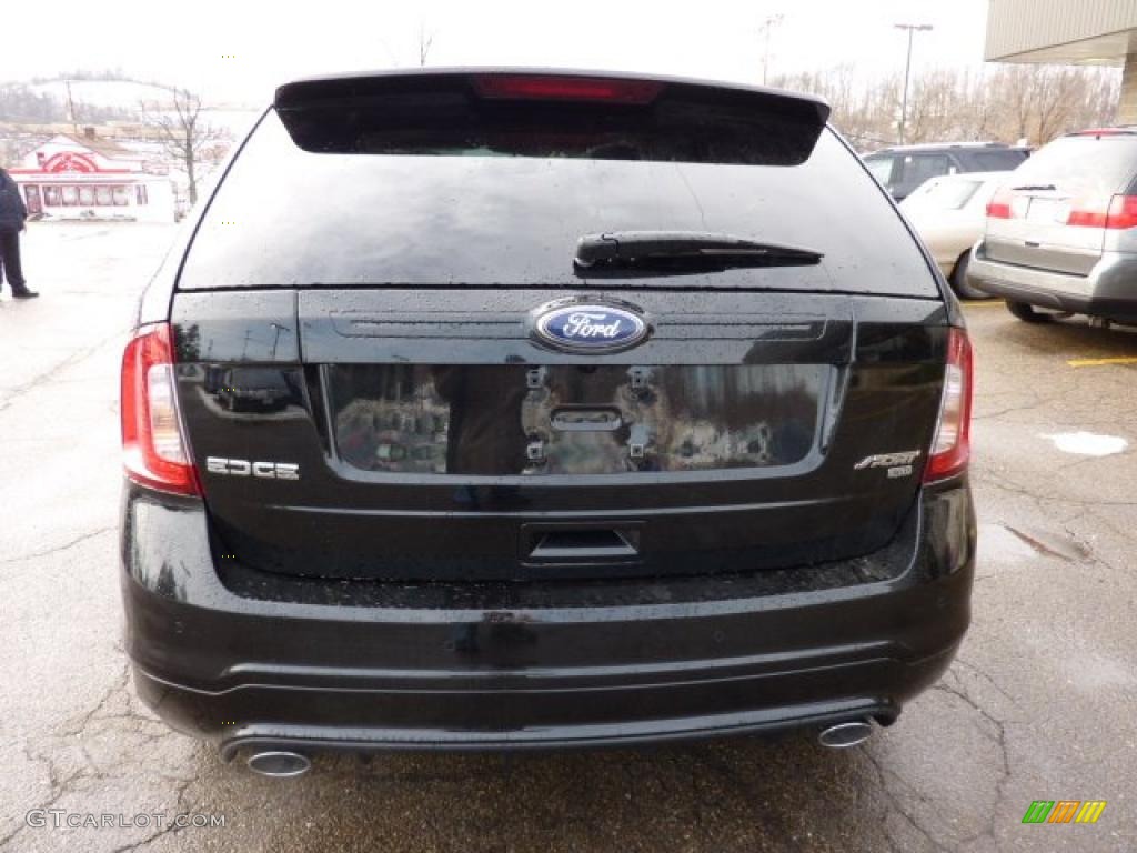 Tuxedo Black Metallic 2011 Ford Edge Sport AWD Exterior Photo #43262598