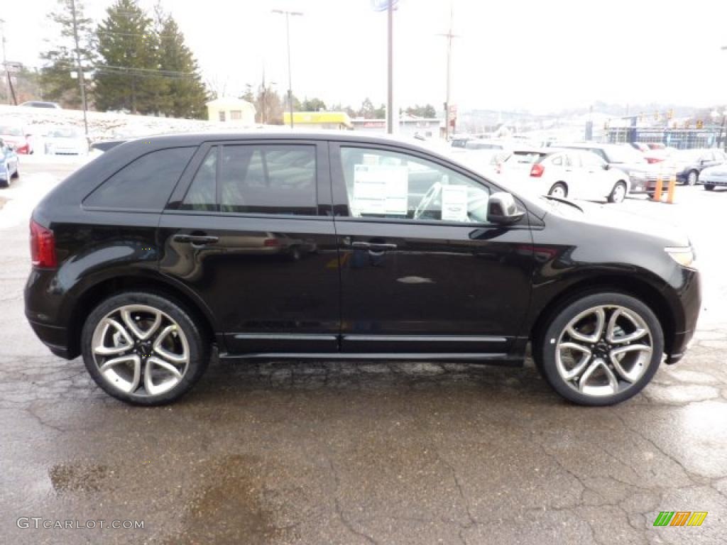 Tuxedo Black Metallic 2011 Ford Edge Sport AWD Exterior Photo #43262638