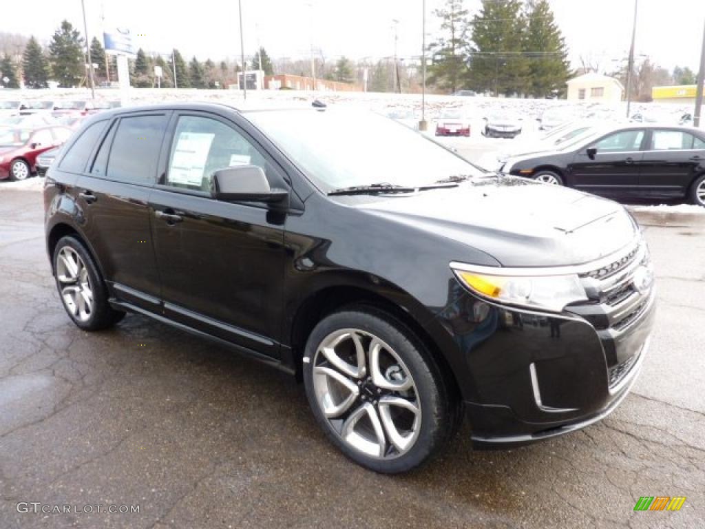 Tuxedo Black Metallic 2011 Ford Edge Sport AWD Exterior Photo #43262654