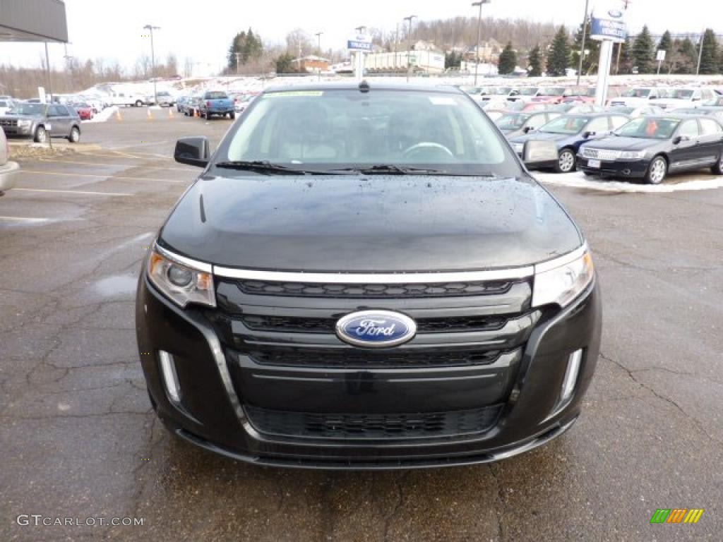 Tuxedo Black Metallic 2011 Ford Edge Sport AWD Exterior Photo #43262678