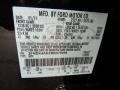 UH: Tuxedo Black Metallic 2011 Ford Edge Sport AWD Color Code