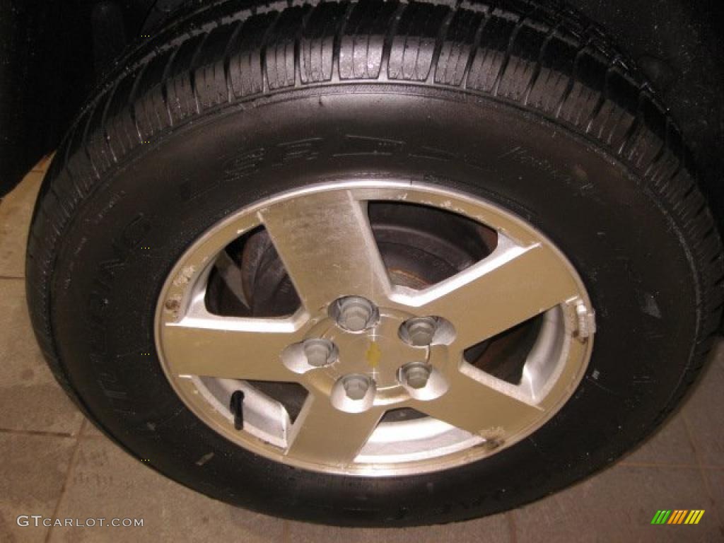 2005 Equinox LS AWD - Dark Silver Metallic / Light Gray photo #11