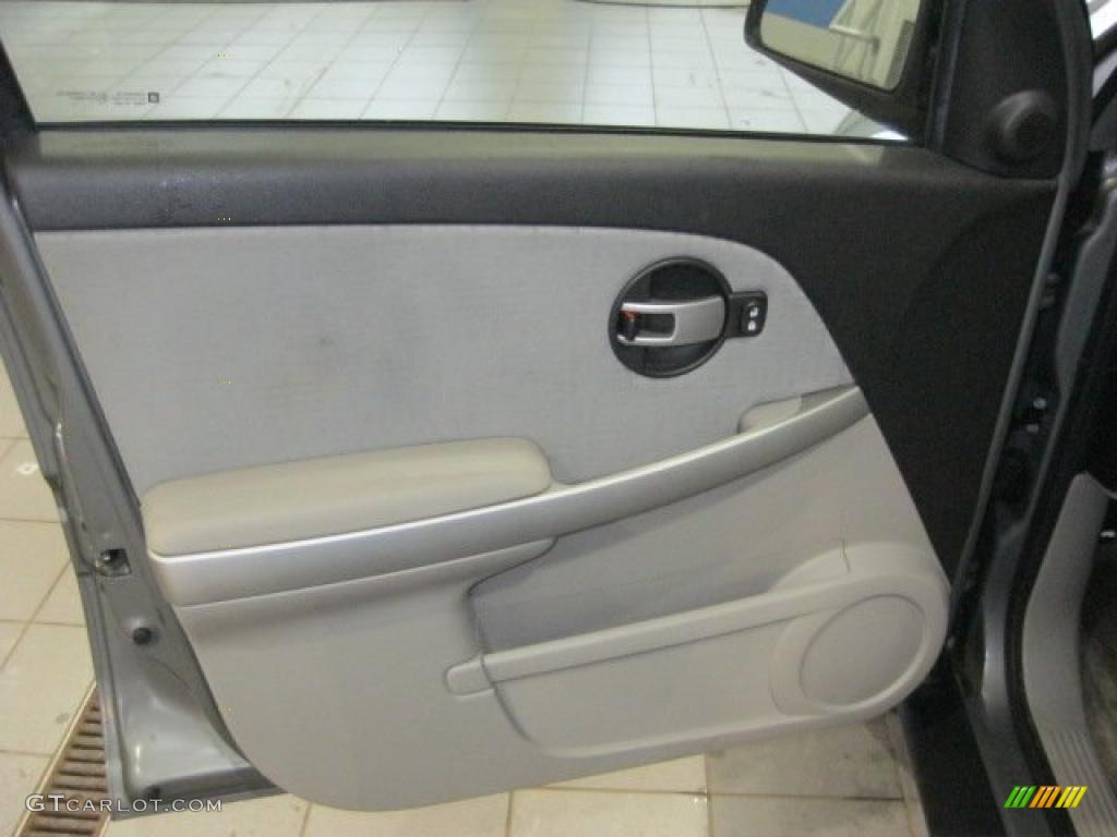 2005 Equinox LS AWD - Dark Silver Metallic / Light Gray photo #17