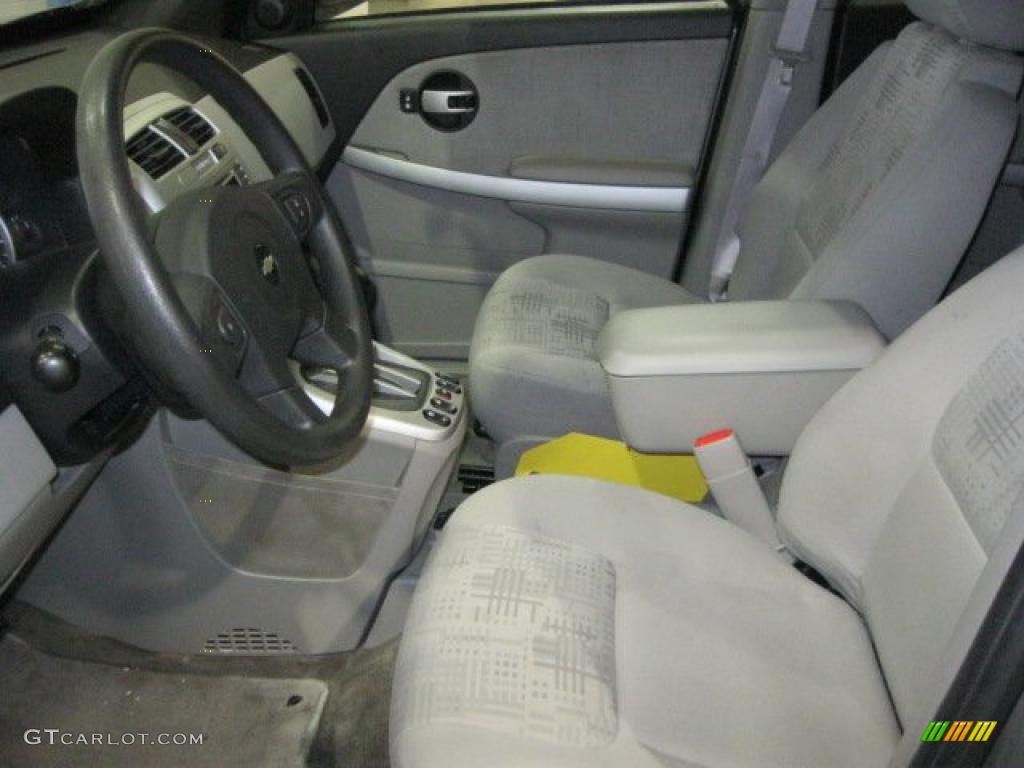 2005 Equinox LS AWD - Dark Silver Metallic / Light Gray photo #19