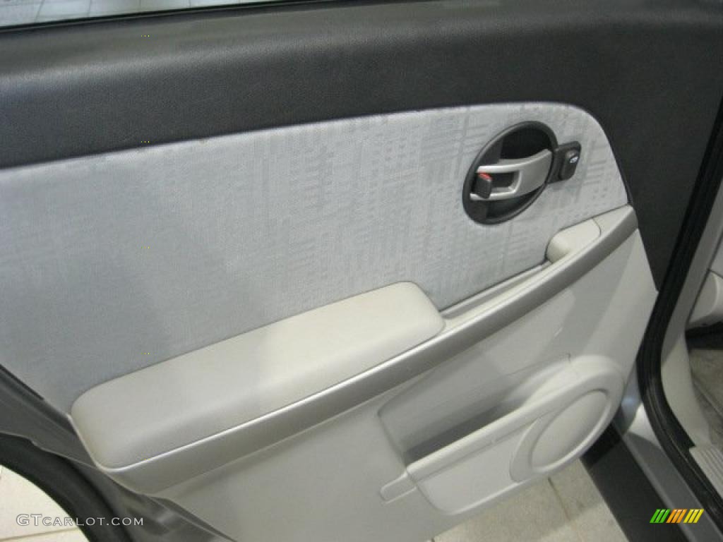 2005 Equinox LS AWD - Dark Silver Metallic / Light Gray photo #30