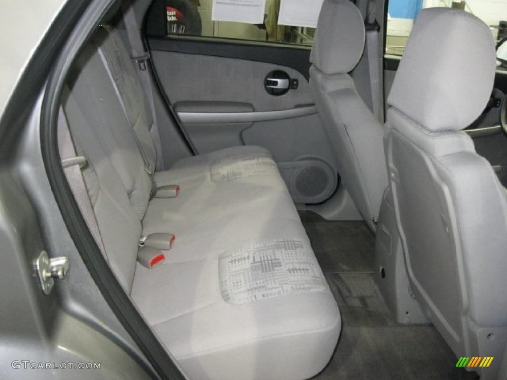 2005 Equinox LS AWD - Dark Silver Metallic / Light Gray photo #32