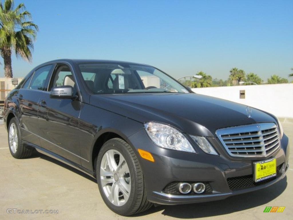 2011 E 350 Sedan - Steel Grey Metallic / Ash/Dark Grey photo #1