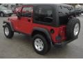 2004 Flame Red Jeep Wrangler Rubicon 4x4  photo #18