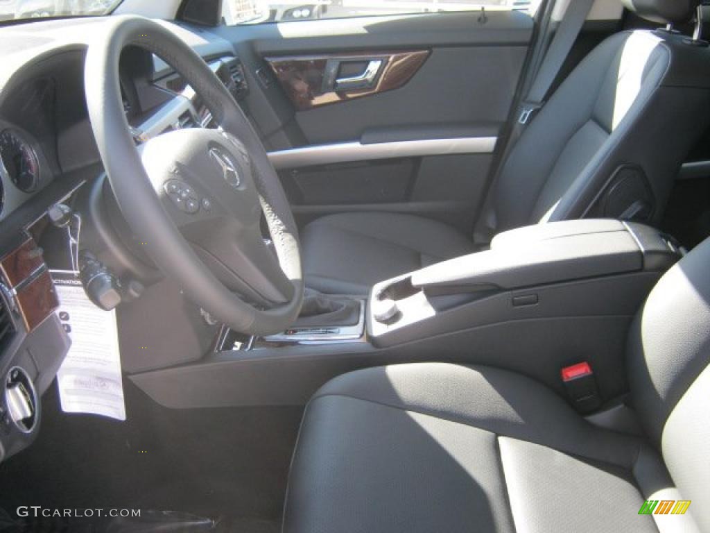 Black Interior 2011 Mercedes-Benz GLK 350 Photo #43265146