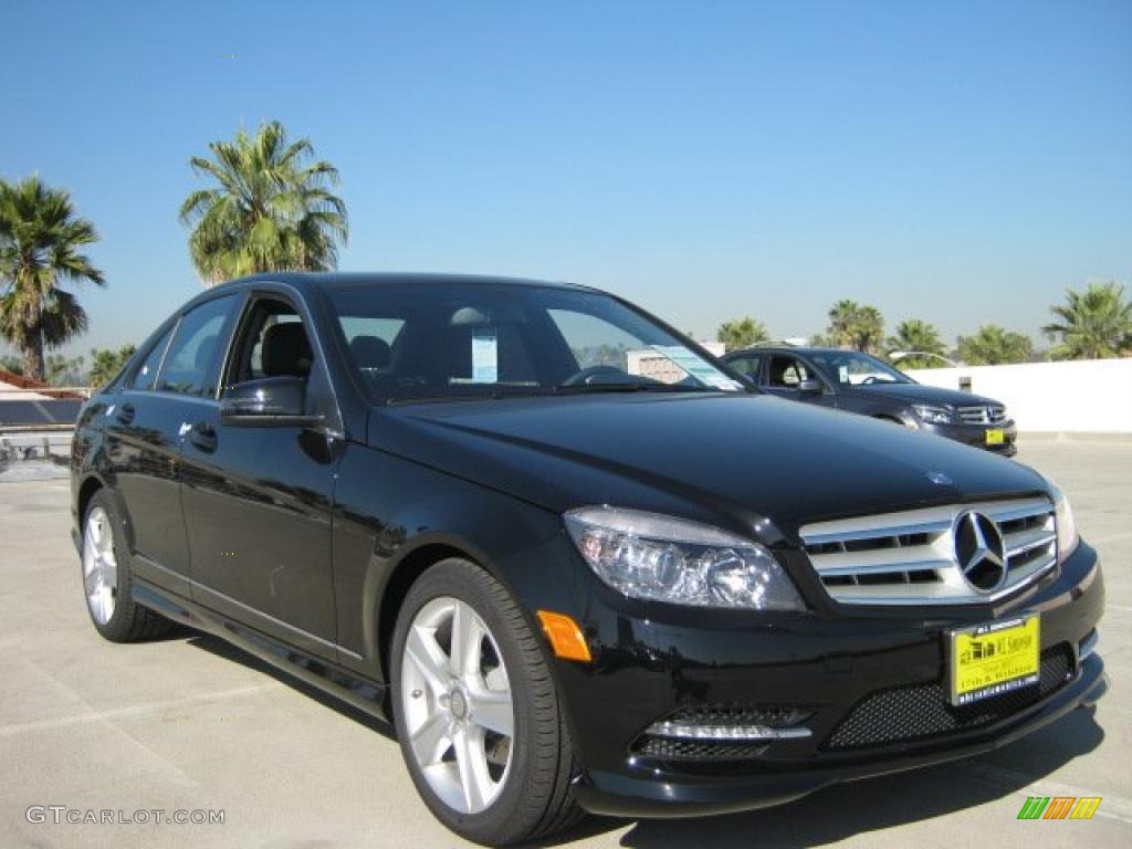 Black 2011 Mercedes-Benz C 300 Sport Exterior Photo #43265194