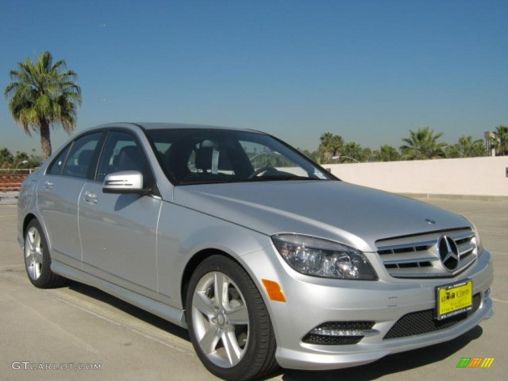 Iridium Silver Metallic 2011 Mercedes-Benz C 300 Sport Exterior Photo #43265378