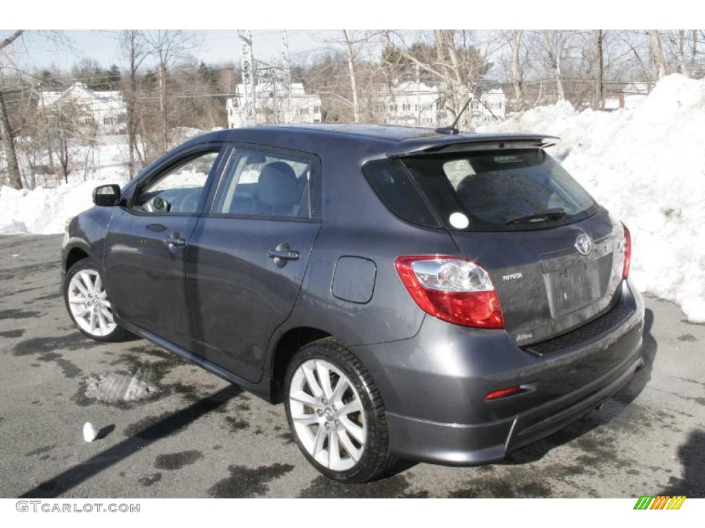 2009 Matrix XRS - Magnetic Gray Metallic / Dark Charcoal photo #9