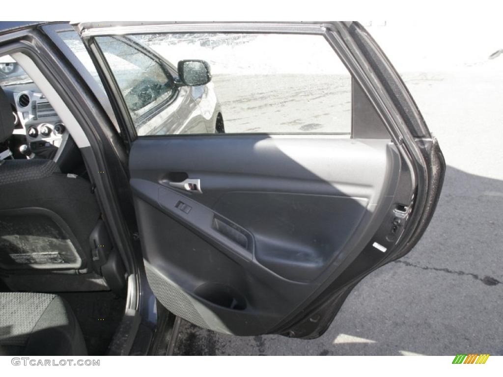 2009 Matrix XRS - Magnetic Gray Metallic / Dark Charcoal photo #17