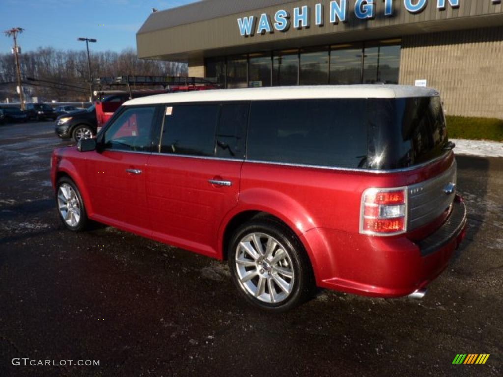 Red Candy Metallic 2010 Ford Flex Limited EcoBoost AWD Exterior Photo #43267330