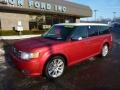 2010 Red Candy Metallic Ford Flex Limited EcoBoost AWD  photo #8