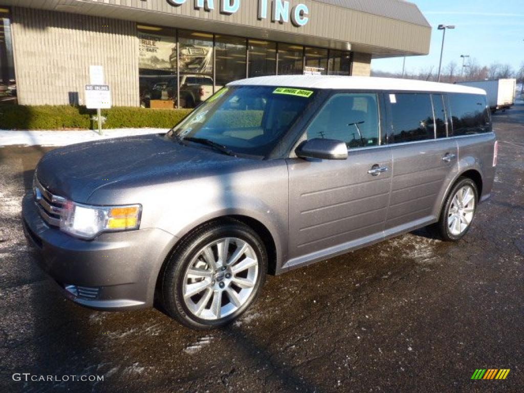 Sterling Grey Metallic 2010 Ford Flex SEL EcoBoost AWD Exterior Photo #43268378