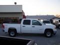 2008 Summit White GMC Sierra 1500 SLE Crew Cab 4x4  photo #2