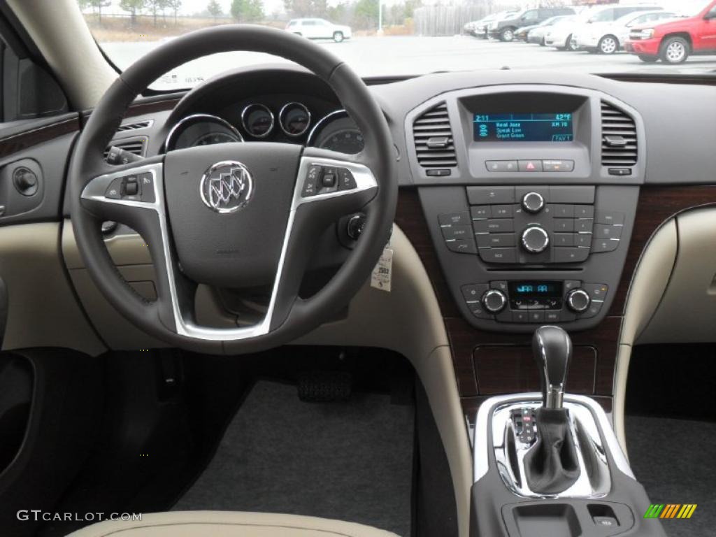 2011 Buick Regal CXL Cashmere Dashboard Photo #43271798