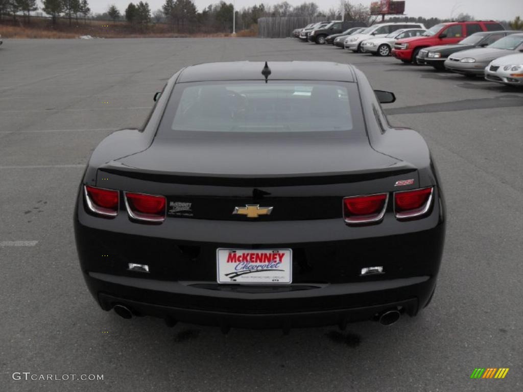 2011 Camaro SS/RS Coupe - Black / Black photo #3
