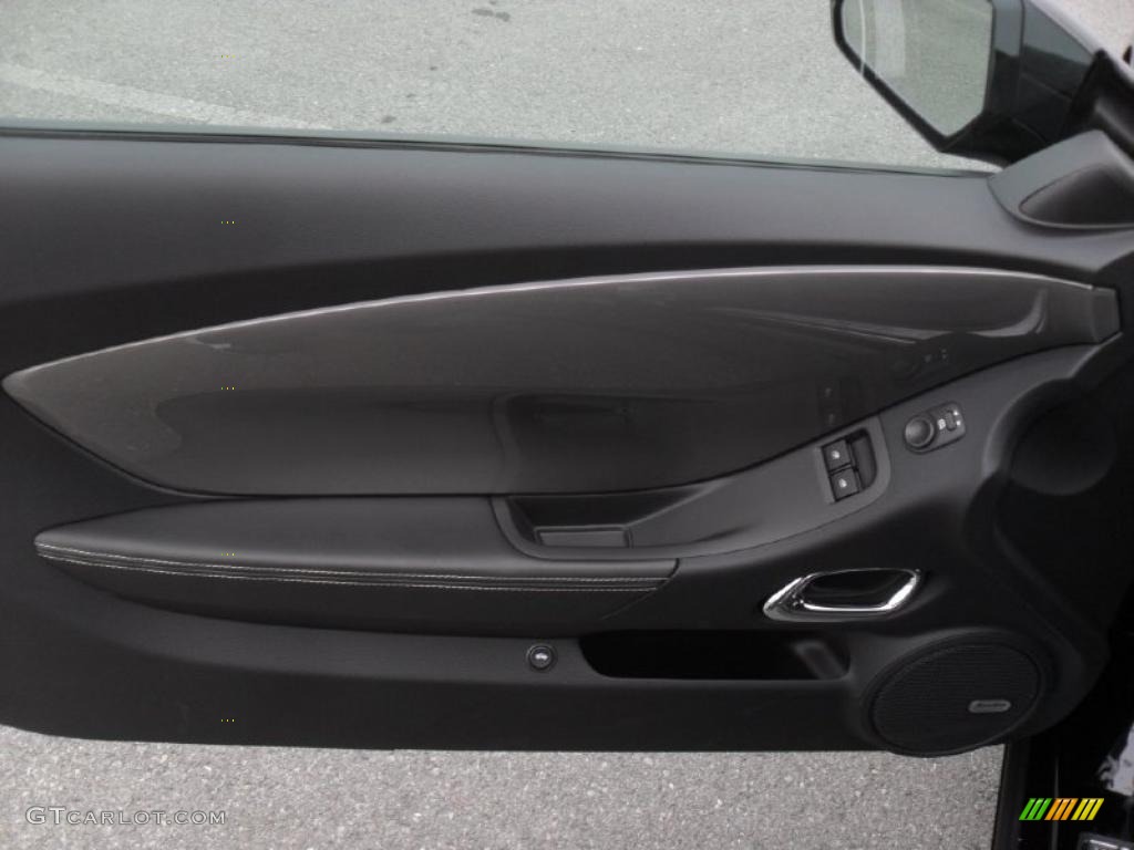 2011 Camaro SS/RS Coupe - Black / Black photo #9