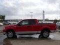 Bright Red - F150 XLT SuperCab Photo No. 6