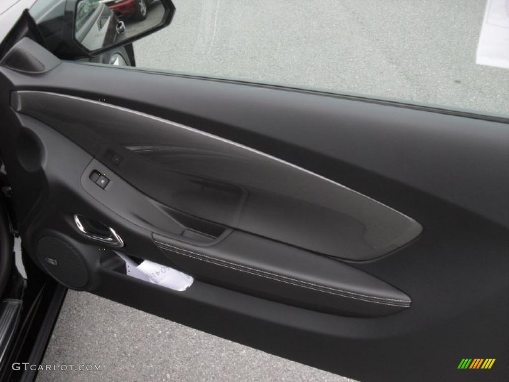 2011 Camaro SS/RS Coupe - Black / Black photo #22