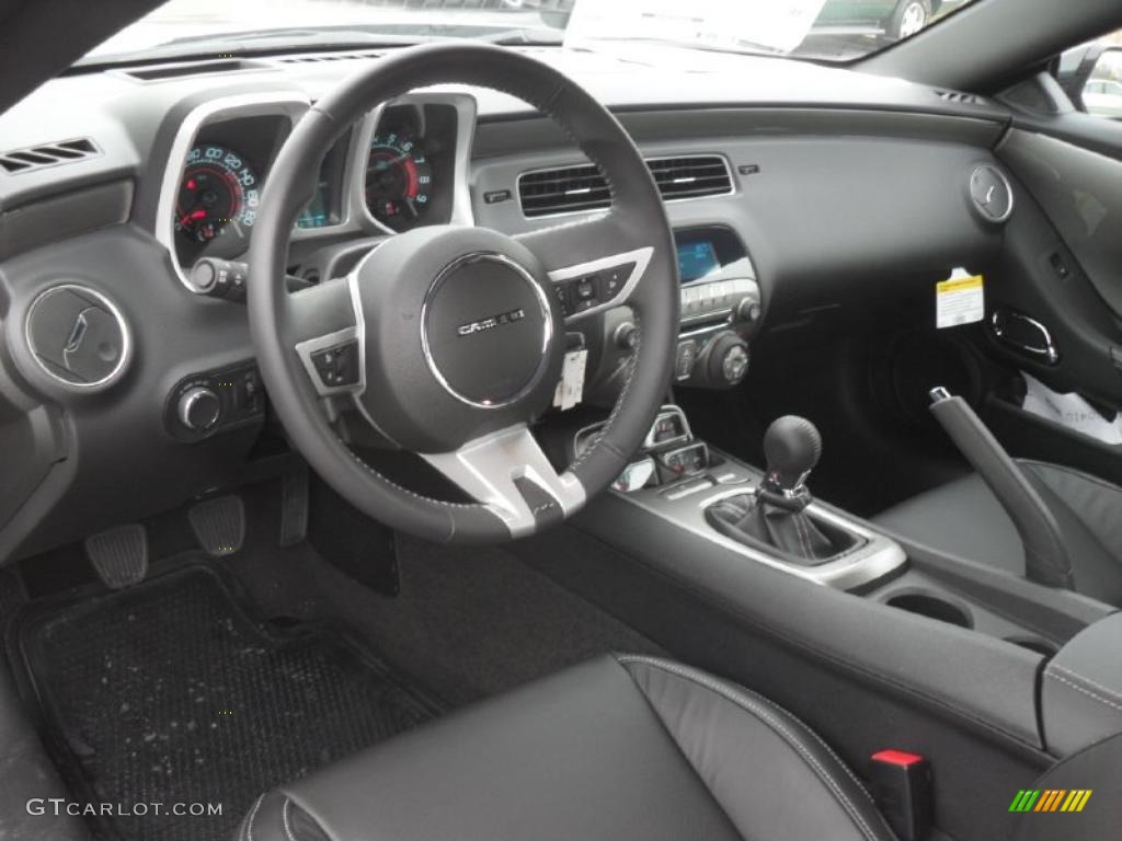 2011 Camaro SS/RS Coupe - Black / Black photo #27
