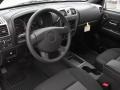 Ebony 2011 Chevrolet Colorado LT Extended Cab Interior Color