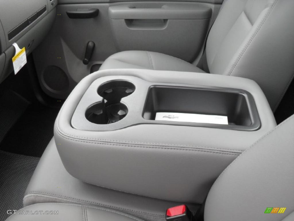 2011 Silverado 1500 Regular Cab - Summit White / Dark Titanium photo #10