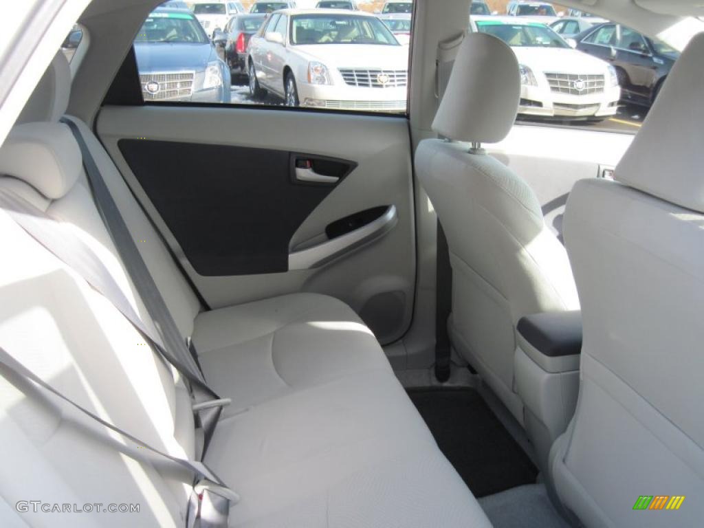 Misty Gray Interior 2011 Toyota Prius Hybrid II Photo #43277122