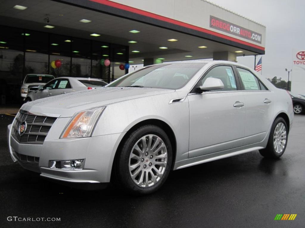 Radiant Silver Metallic 2011 Cadillac CTS 3.6 Sedan Exterior Photo #43277178