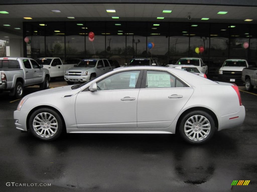 Radiant Silver Metallic 2011 Cadillac CTS 3.6 Sedan Exterior Photo #43277194