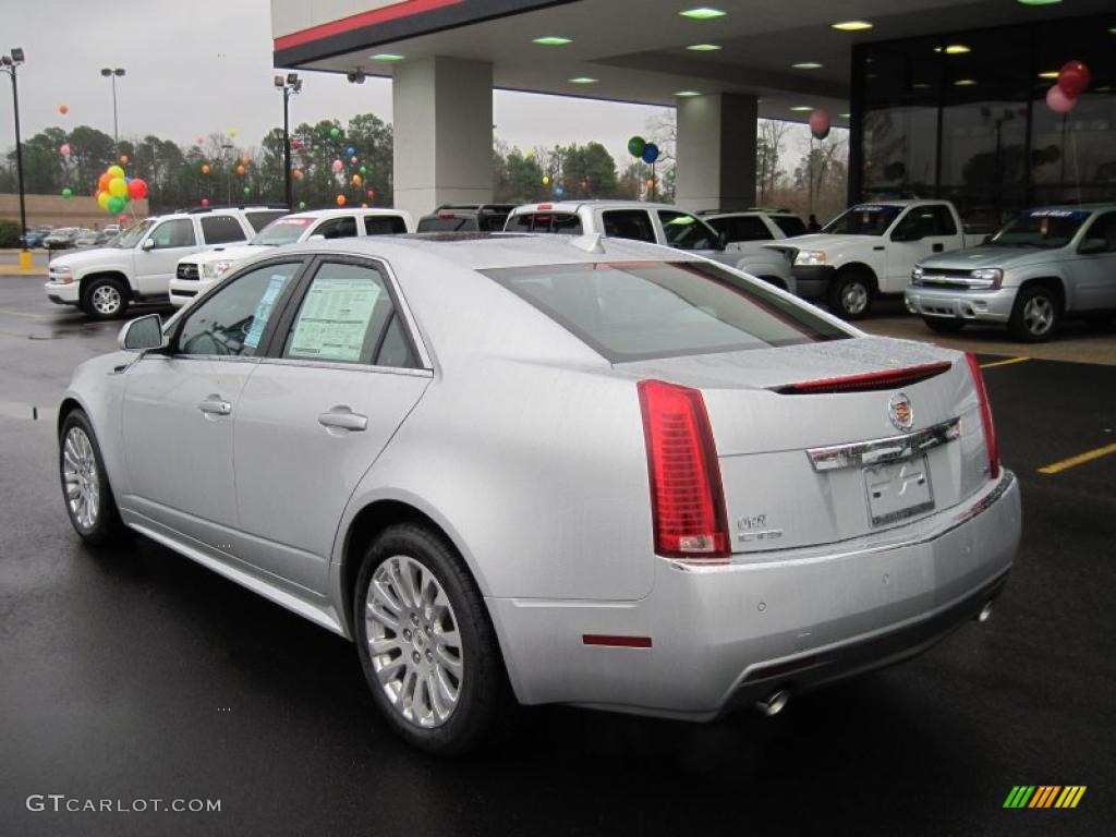 Radiant Silver Metallic 2011 Cadillac CTS 3.6 Sedan Exterior Photo #43277206