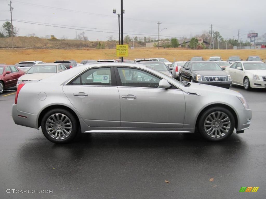 2011 CTS 3.6 Sedan - Radiant Silver Metallic / Light Titanium/Ebony photo #6