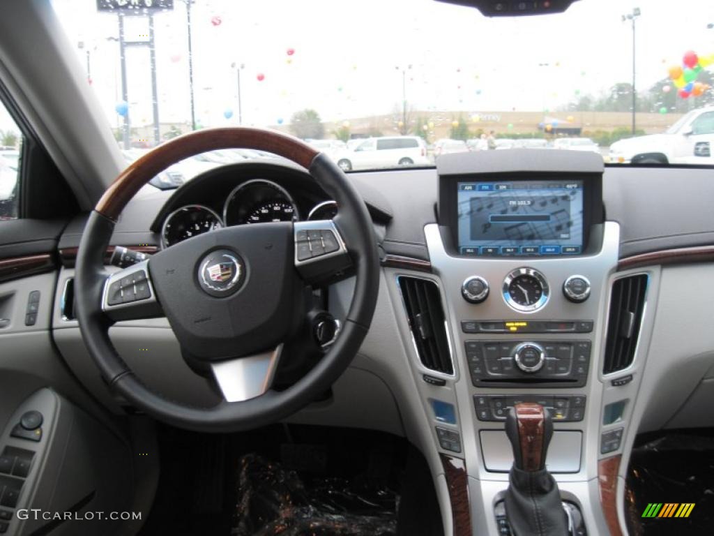 2011 Cadillac CTS 3.6 Sedan Light Titanium/Ebony Dashboard Photo #43277426