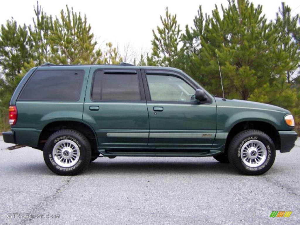 Charcoal Green Metallic 1998 Ford Explorer Limited Exterior Photo #43278462