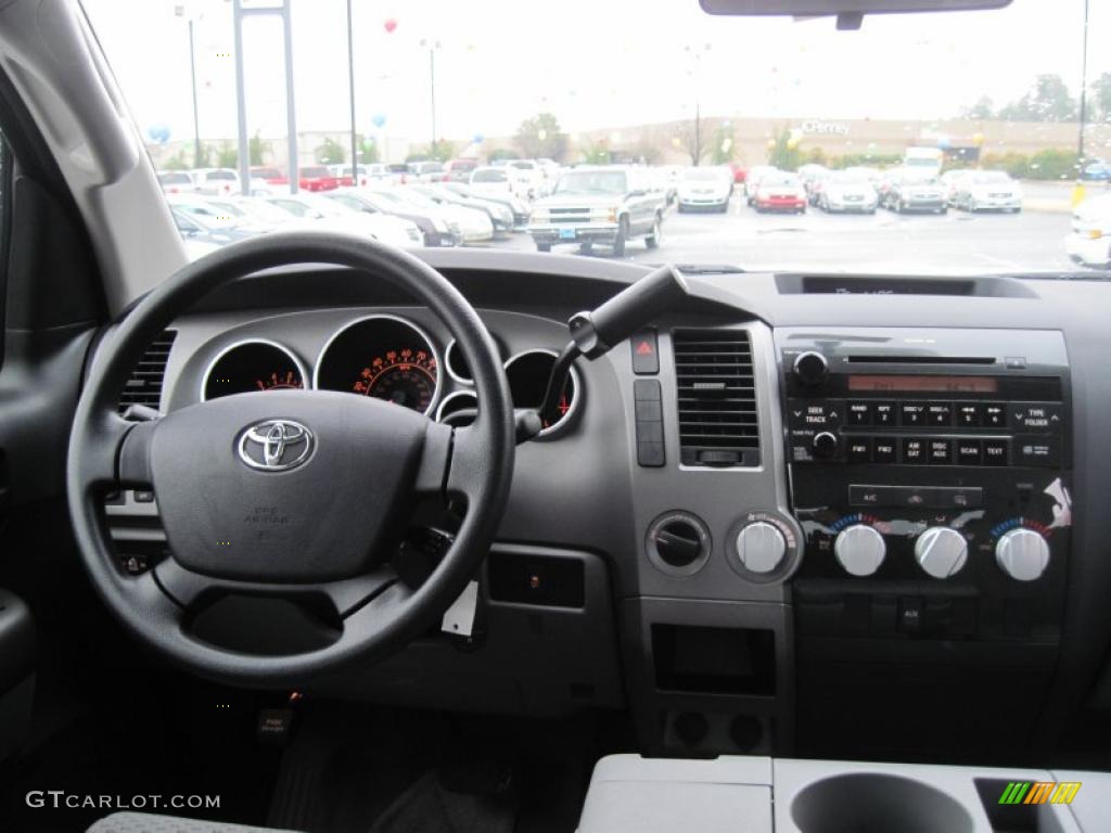 2011 Toyota Tundra Double Cab 4x4 Graphite Gray Dashboard Photo #43278926