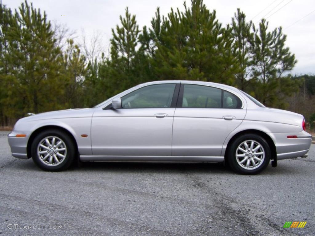 Platinum Metallic 2002 Jaguar S-Type 4.0 Exterior Photo #43279942
