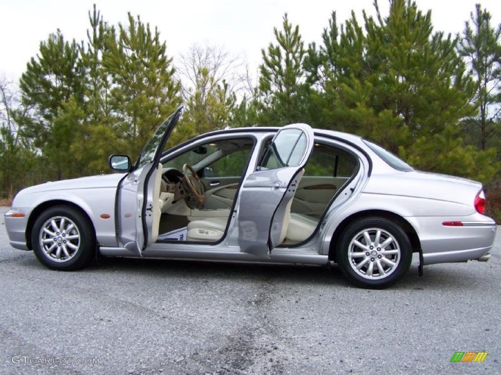 Platinum Metallic 2002 Jaguar S-Type 4.0 Exterior Photo #43279978
