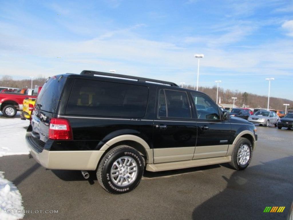Black 2008 Ford Expedition EL Eddie Bauer 4x4 Exterior Photo #43280426