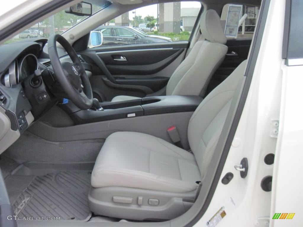 Taupe Interior 2011 Acura ZDX Technology SH-AWD Photo #43280690