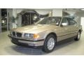 2000 Pearl Beige Metallic BMW 7 Series 740iL Sedan #43254735