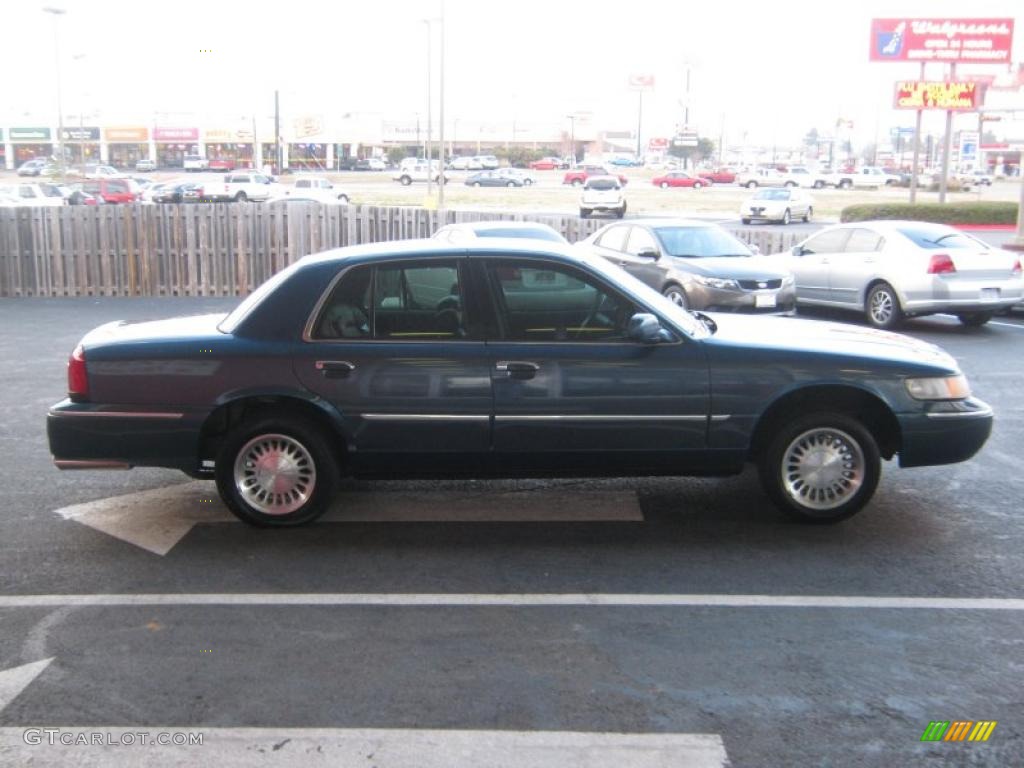 2000 Grand Marquis LS - Deep Wedgewood Blue Metallic / Deep Slate Blue photo #6